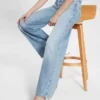 Eco Featherweight Mid-Rise Palazzo Jeans