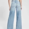 Eco Featherweight Mid-Rise Palazzo Jeans