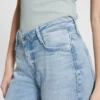 Eco Featherweight Mid-Rise Palazzo Jeans