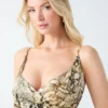 Eco Giselle Printed Asymmetrical Top