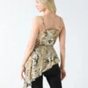 Eco Giselle Printed Asymmetrical Top