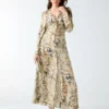 Eco Giselle Printed Maxi Dress