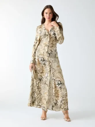 Eco Giselle Printed Maxi Dress