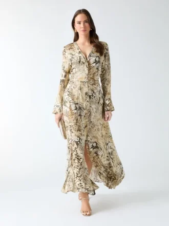 Eco Giselle Printed Maxi Dress