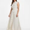Eco Greta Linen-Blend Maxi Dress
