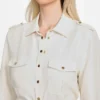 Eco Greta Linen-Blend Safari Dress