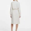 Eco Greta Linen-Blend Safari Dress