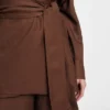 Eco Greta Linen-Blend Wrap Tunic