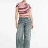 Eco Guess Originals Core Striped Baby Tee