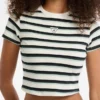 Eco Guess Originals Core Striped Baby Tee