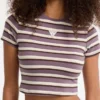 Eco Guess Originals Core Striped Baby Tee