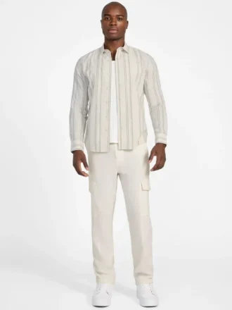 Eco Harkin Striped Linen Shirt