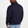Eco Harris Twill Zip Mock Neck Sweater