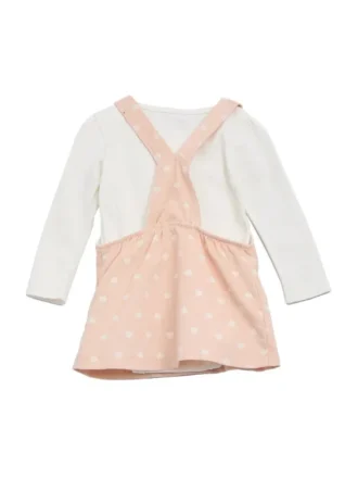 Eco Hearts Bodysuit and Corduroy Skirtall Set (0-24M)