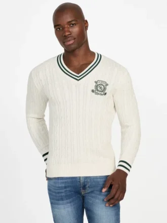 Eco Hewie Cable-Knit Sweater