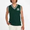 Eco Holden V-Neck Cable-Knit Vest