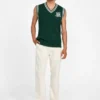 Eco Holden V-Neck Cable-Knit Vest