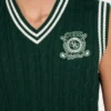 Eco Holden V-Neck Cable-Knit Vest
