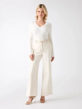 Eco Isa V-Neck Sweater Top