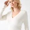 Eco Isa V-Neck Sweater Top