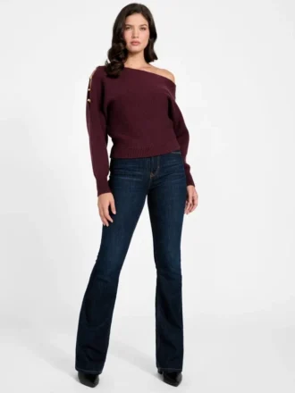 Eco Jamia Beaded Sleeve Sweater