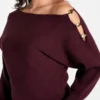 Eco Jamia Beaded Sleeve Sweater