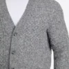Eco Jeffry Cable-Stitch Cardigan Sweater