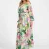 Eco Josee Printed Maxi Dress