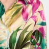Eco Jun Printed Satin Shirt
