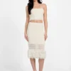 Eco Luca Fringe Hem Skirt