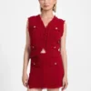 Eco Malina Boucla Ottoman Vest