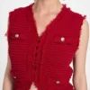 Eco Malina Boucla Ottoman Vest