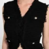 Eco Malina Boucla Ottoman Vest