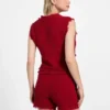 Eco Malina Boucla Ottoman Vest