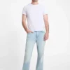 Eco Mason Distressed Straight Jeans