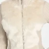 Eco Mila Faux-Fur Zipped Cardigan