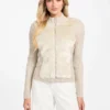 Eco Mila Faux-Fur Zipped Cardigan