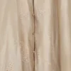 Eco Mindy Embroidered Maxi Shirt Dress