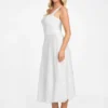 Eco Mindy Embroidered Midi Dress