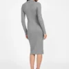 Eco Miranda Ribbed Sweater Dress