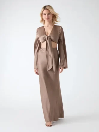 Eco Monica Tie-Front Top