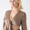 Eco Monica Tie-Front Top
