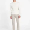 Eco Nathan Mixed Cable-Knit Sweater