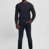 Eco Noah Crewneck Celtic Cable-Knit Sweater