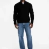 Eco Noel Zip Cable-Knit Sweater