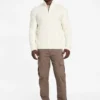 Eco Noel Zip Cable-Knit Sweater