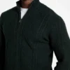 Eco Noel Zip Cable-Knit Sweater