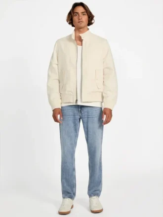 Eco Nolan Linen Harrington Jacket