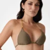 Eco Padded Triangle Bikini Top