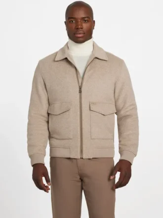 Eco Padded Wool-Blend Jacket
